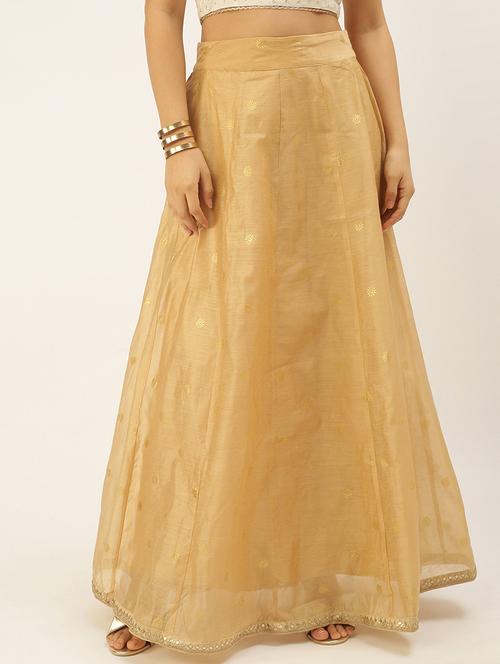 women solid high rise flared skirt - 21935883 - Very Small Image - 1