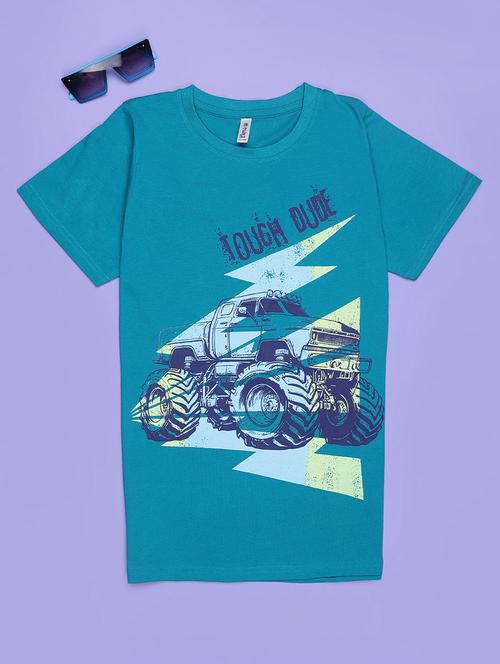 boys printed short sleeve regular fit t-shirt - 21936561 - Very Small Image - 1