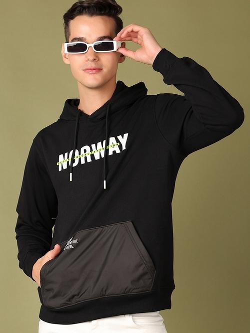 men typographic long sleeve regular fit sweatshirt - 21936759 - Very Small Image - 1