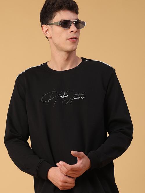 men solid long sleeve sweatshirt - 21938455 - Very Small Image - 1