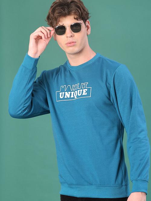 men printed long sleeve sweatshirt - 21938596 - Very Small Image - 1