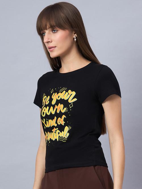 women printed short sleeve regular fit t-shirt - 21939427 - Very Small Image - 1