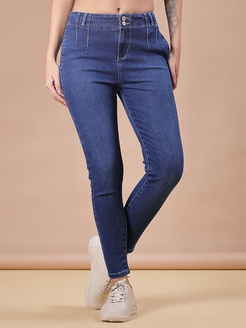 blue cotton jeans - 21939892 - Very Small Image - 1