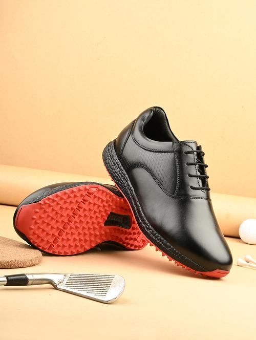 men black lace up casual shoes - 21940281 - Very Small Image - 1