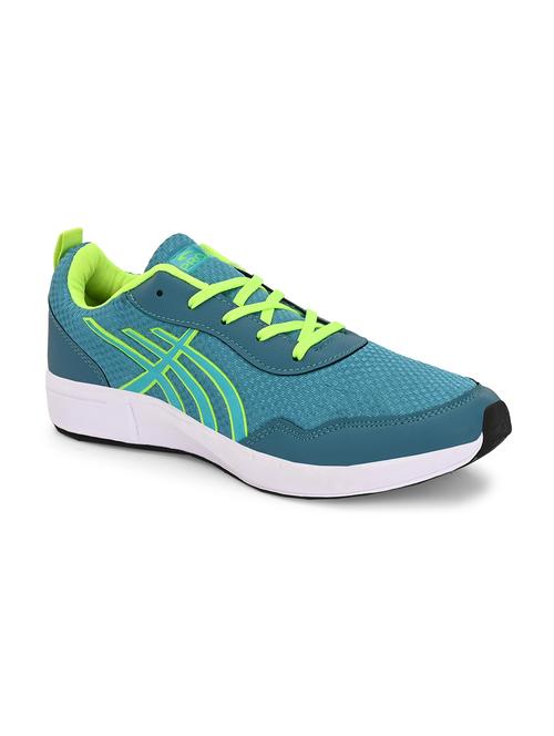 men teal lace up sport shoe - 21940363 - Very Small Image - 1