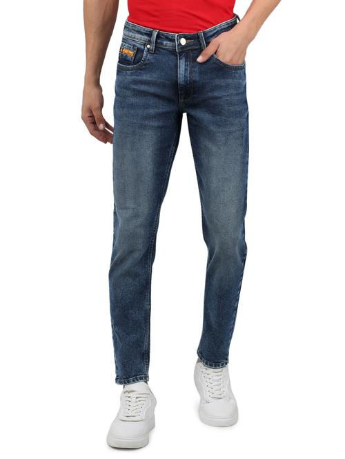 men mid rise full length denim jeans - 21940437 - Very Small Image - 1