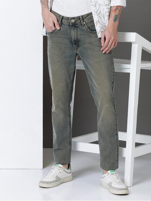 men mid rise full length denim jeans - 21940442 - Very Small Image - 1