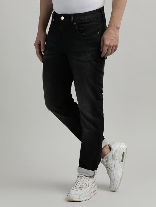 men mid rise full length denim jeans - 21940457 - Very Small Image - 1