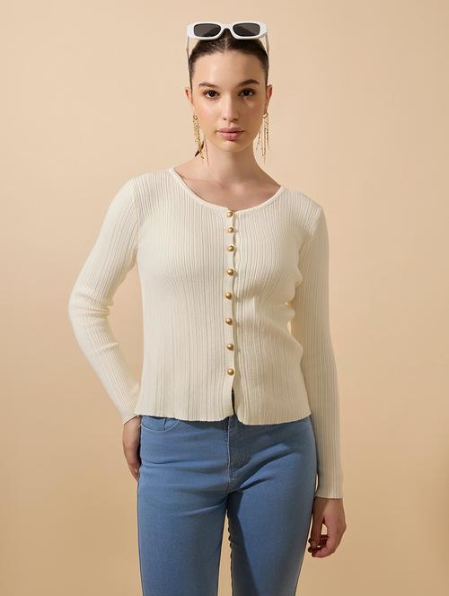 women solid long sleeve regular top - 21941910 - Very Small Image - 1