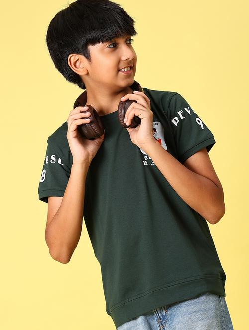 boys printed short sleeve t-shirt - 21943536 - Very Small Image - 1