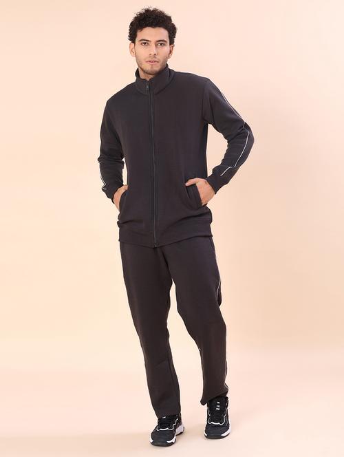 grey cotton track suit - 21943900 - Very Small Image - 1