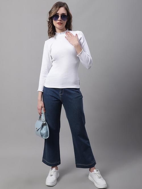 women solid long sleeve regular top - 21944638 - Very Small Image - 1