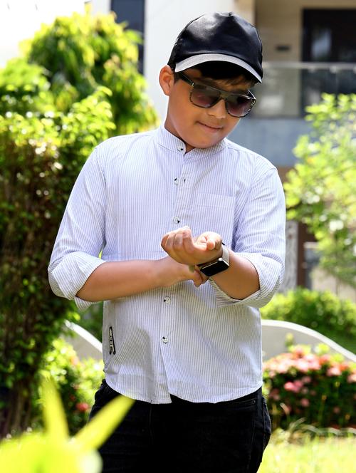 boys striped long sleeve casual shirt - 21944733 - Very Small Image - 1