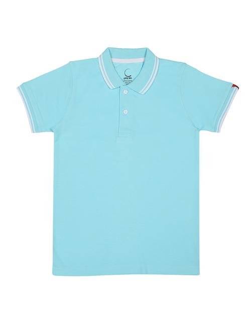 boys solid short sleeve polo t-shirt - 21944787 - Very Small Image - 1