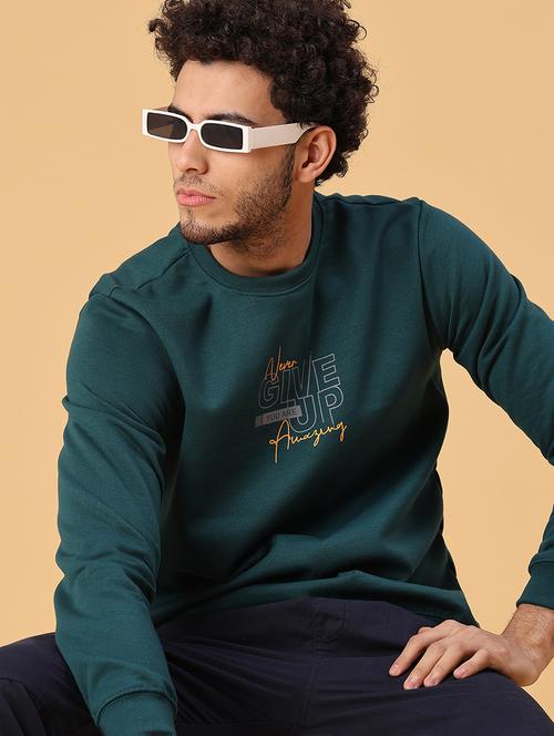 men printed long sleeve sweatshirt - 21948037 - Very Small Image - 1