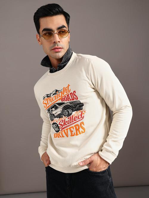 men printed long sleeve sweatshirt - 21948078 - Very Small Image - 1