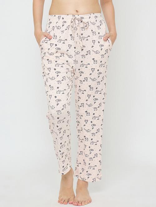 peach viscose  pajama - 21948834 - Very Small Image - 1