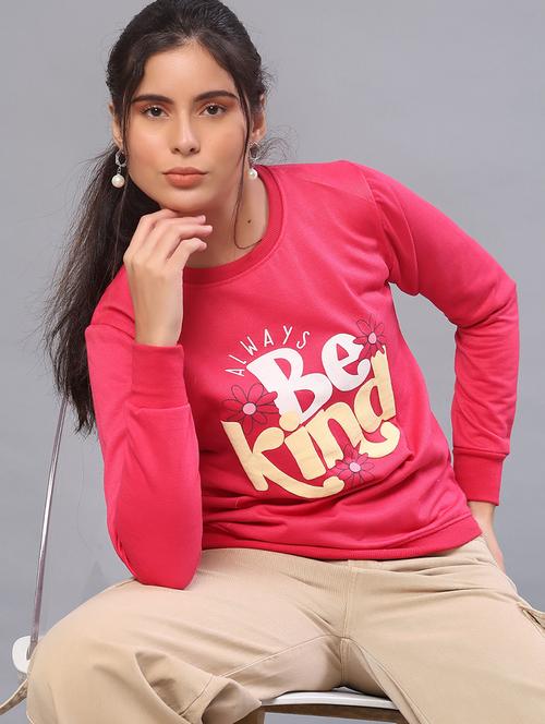 women printed long sleeve sweatshirt - 21949424 - Very Small Image - 1