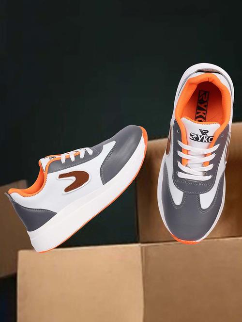 women color block lace-up sneaker - 21950073 - Very Small Image - 1