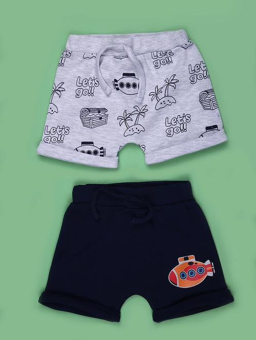 boys pack of 2 printed shorts - 21951757 - Very Small Image - 1