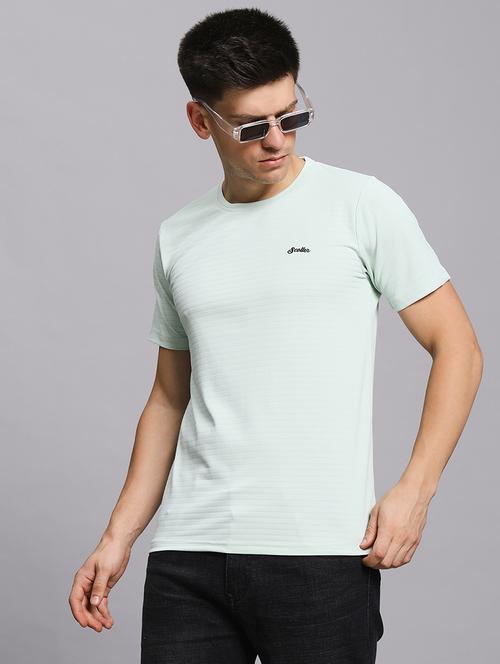 men solid short sleeve regular fit t-shirt - 21955754 - Very Small Image - 1