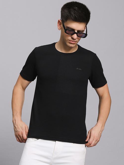 men solid short sleeve regular fit t-shirt - 21955757 - Very Small Image - 1