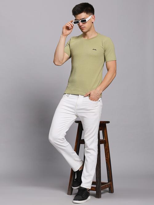 men solid short sleeve regular fit t-shirt - 21955761 - Very Small Image - 1