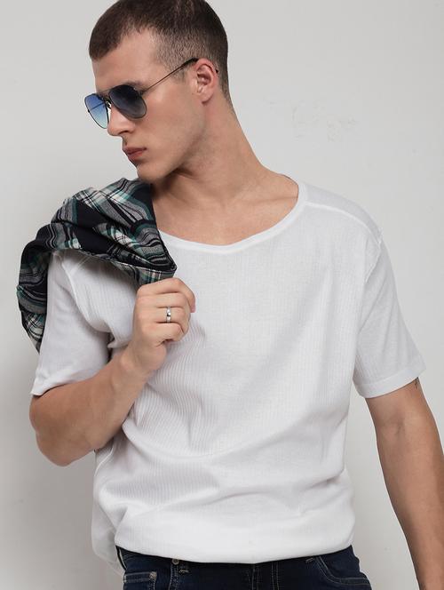 men solid short sleeve loose fit t-shirt - 21955927 - Very Small Image - 1