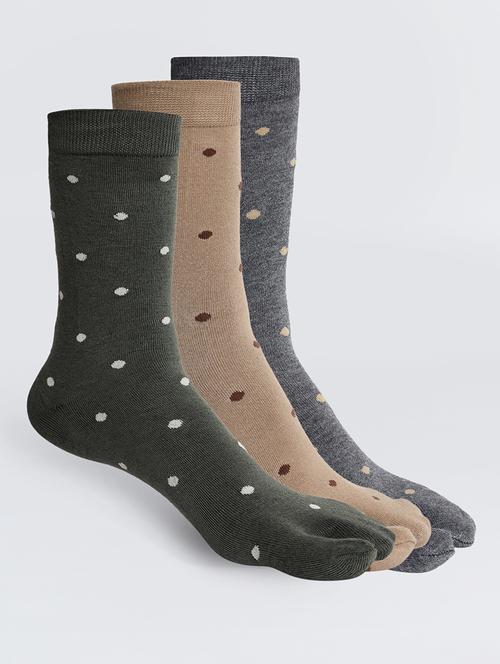 women pack of 3 above ankle length sock - 21956141 - Very Small Image - 1