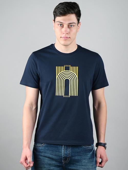 men printed shrort sleeve regular fit t-shirt - 21956380 - Very Small Image - 1