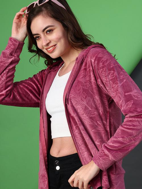 women sef designed long sleeve hooded sweatshirt - 21957751 - Very Small Image - 1