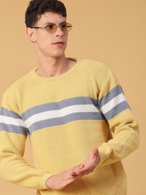men tapered long sleeve pullover - 21959717 - Very Small Image - 1