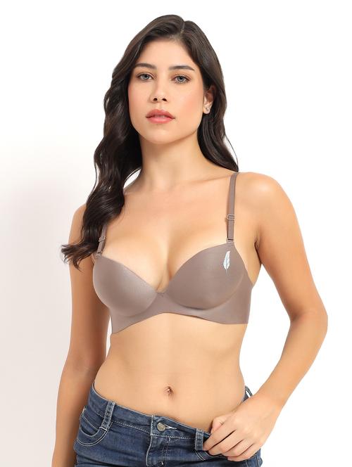 women solid heavily padded push up bra - 21960264 - Very Small Image - 1