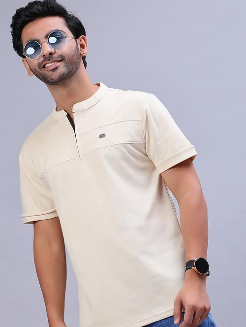 men solid short sleeve regular fit t-shirt - 21961708 - Very Small Image - 1