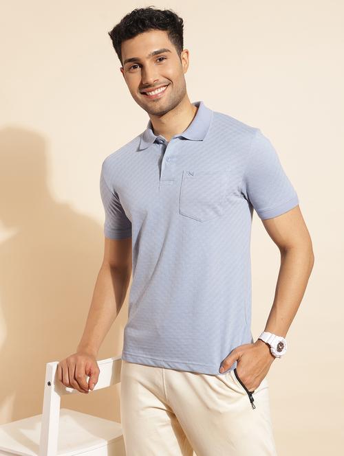 men solid short sleeve slim fit polo t-shirt - 21962369 - Very Small Image - 1