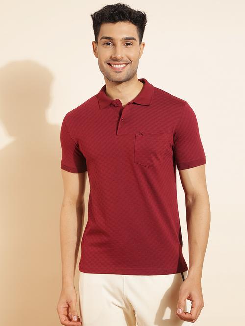 men solid short sleeve slim fit polo t-shirt - 21962371 - Very Small Image - 1