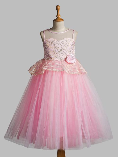 girls embellished sleeveless fit & flare dress - 21963198 - Very Small Image - 1