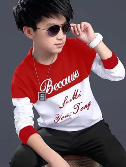 boys printed long sleeve t-shirt - 21965013 - Very Small Image - 1