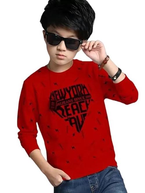boys printed long sleeve t-shirt - 21965014 - Very Small Image - 1