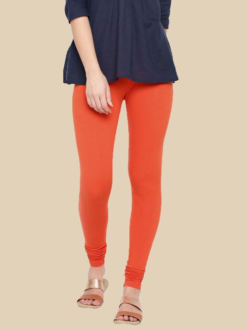 women solid mid rise full length legging - 21965128 - Very Small Image - 1