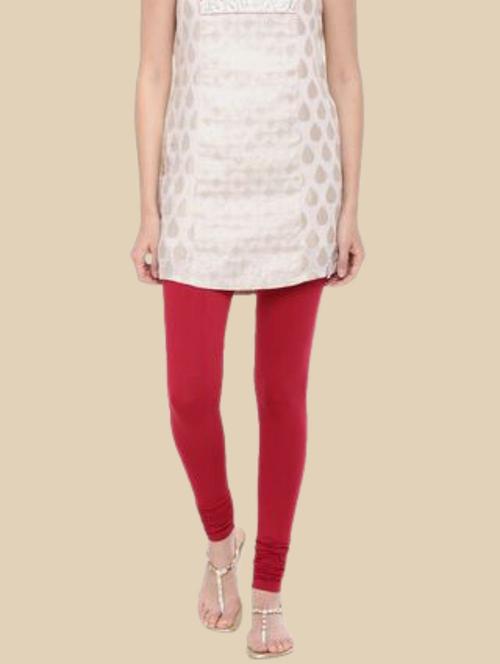 women solid mid rise full length legging - 21965129 - Very Small Image - 1