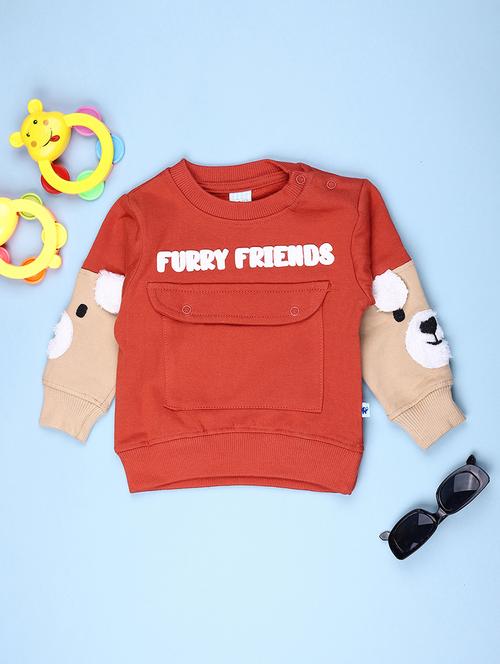 boys printed long sleeve sweatshirt - 21965343 - Very Small Image - 1