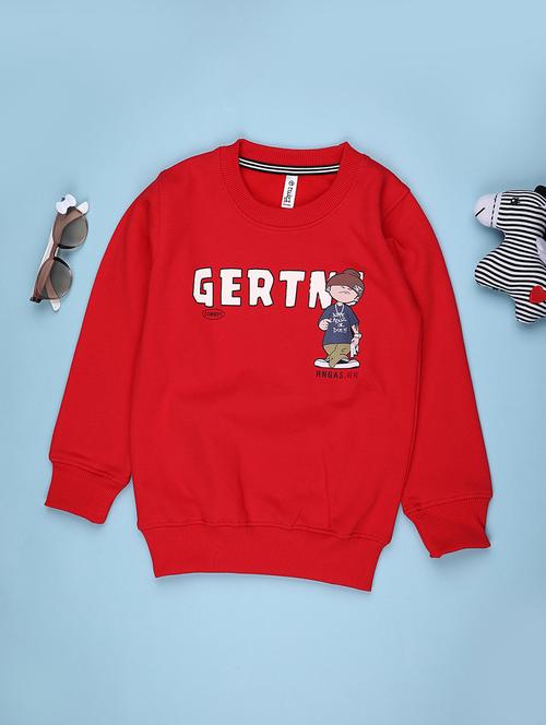 boys printed long sleeve sweatshirt - 21965475 - Very Small Image - 1