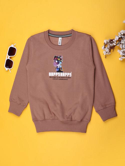 boys printed long sleeve sweatshirt - 21965476 - Very Small Image - 1