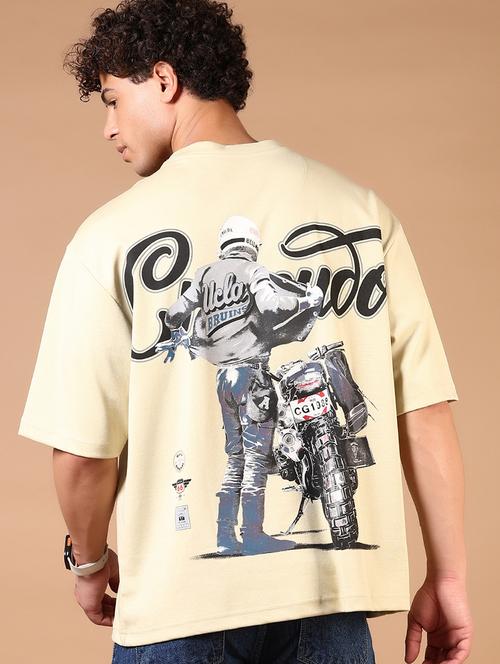 men back print short sleeve loose fit t-shirt - 21966583 - Very Small Image - 1