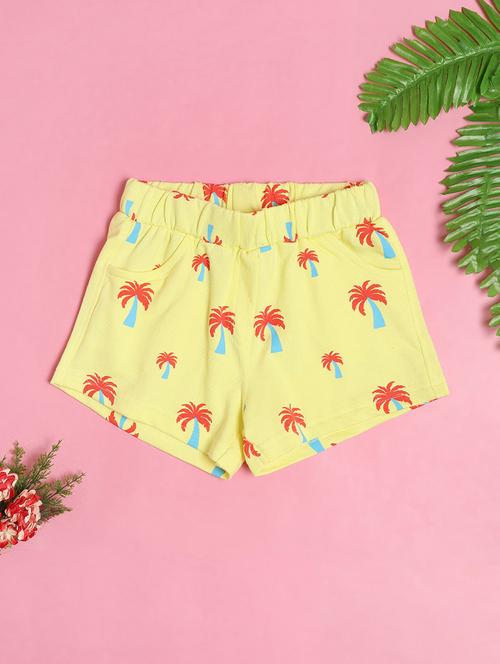 yellow cotton shorts and threefourth - 21967882 - Very Small Image - 1