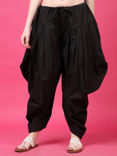 women solid mid rise patiyala salwar - 21968226 - Very Small Image - 1