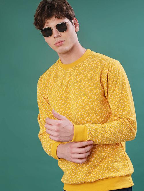 men printed long sleeve sweatshirt - 21968398 - Very Small Image - 1