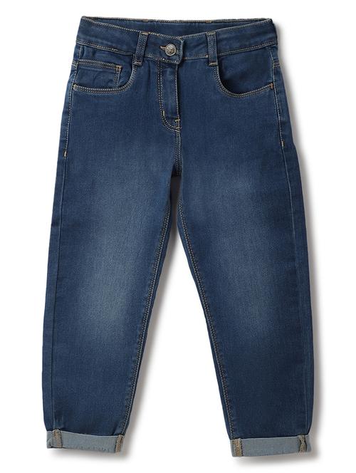 girls solid mid rise slim fit jean - 21968833 - Very Small Image - 1