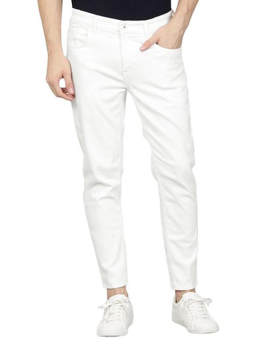 men solid mid rise slim fit jean - 21968959 - Very Small Image - 1